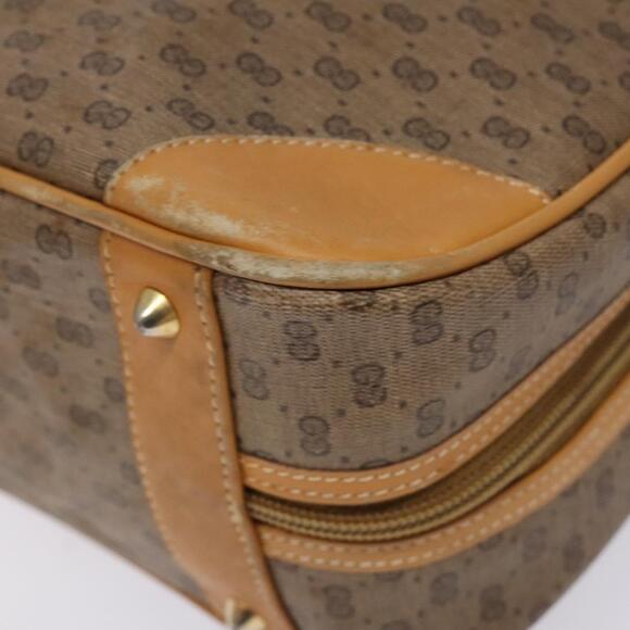 GUCCI Micro GG Supreme Hand Bag Pvc Beige Gold 000 104 000 104 - Picture 10 of 16